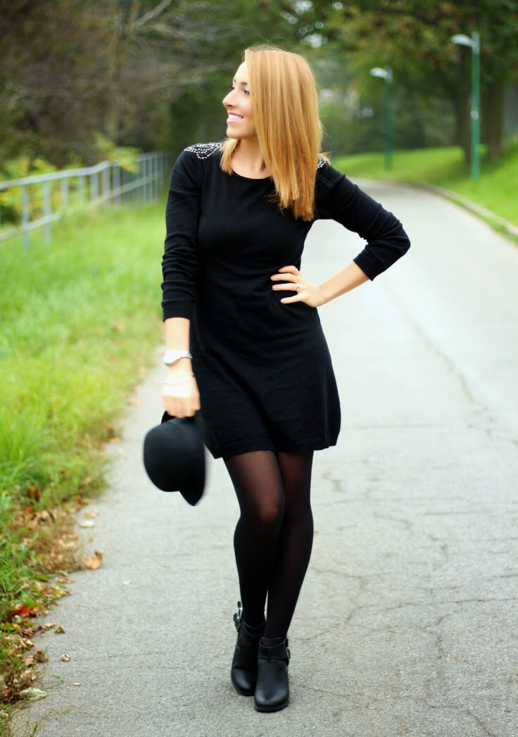 Cut Out Boots & Lazy Sundays - Fashion Tights