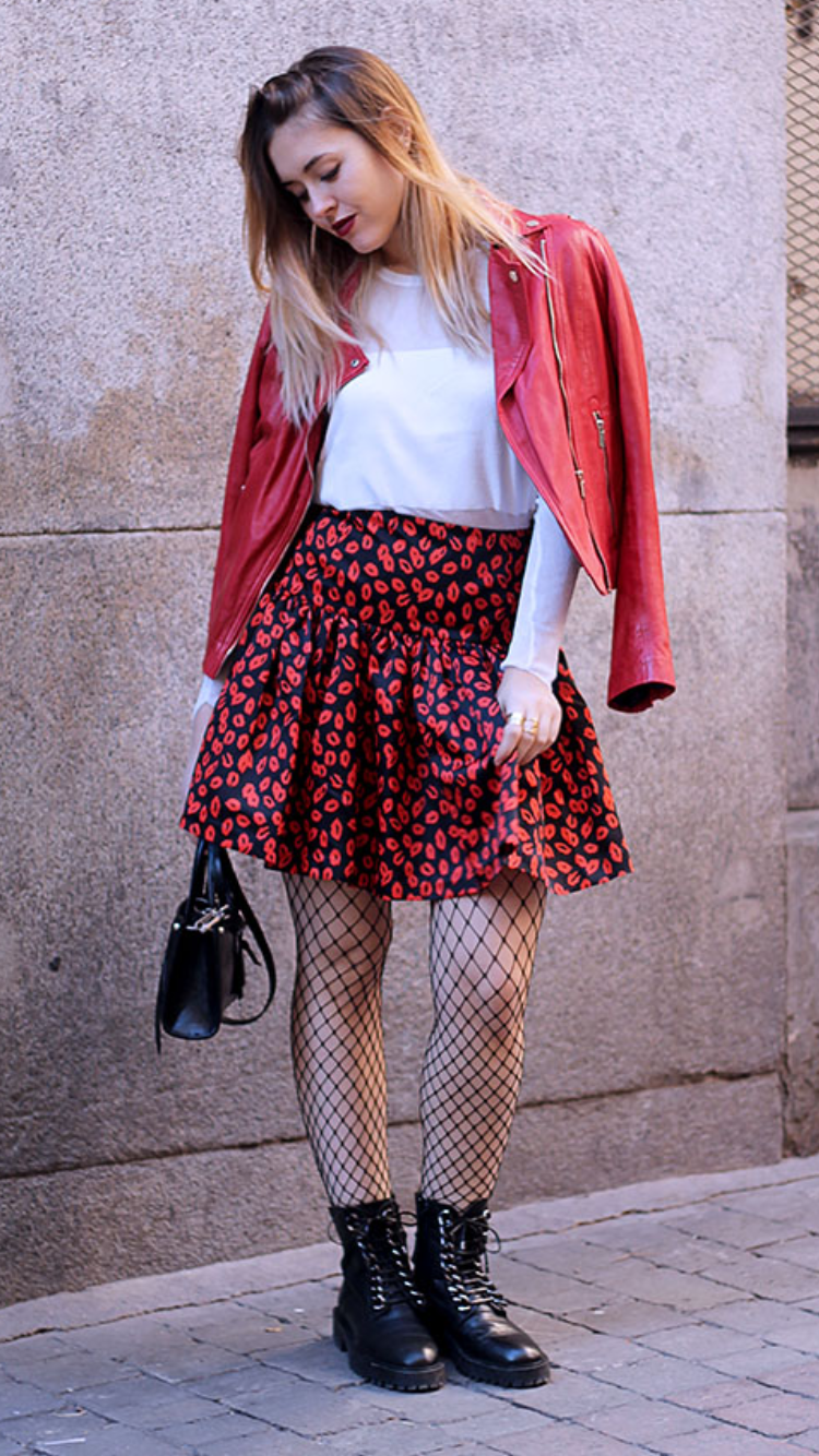 Go Red - Fashion Tights